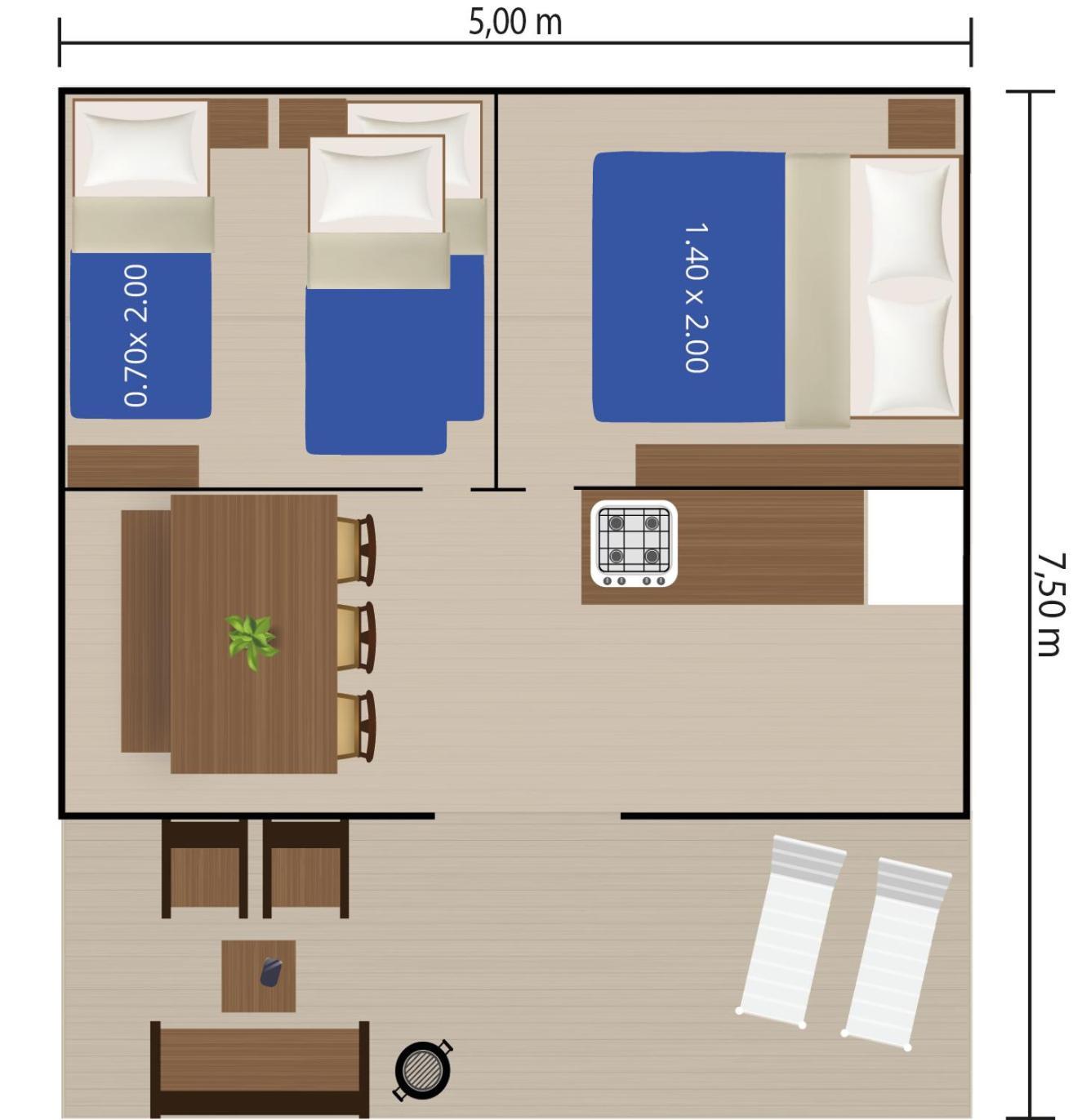 Ferienpark Easyatent Luxe Safari Tent Krk Krk Town